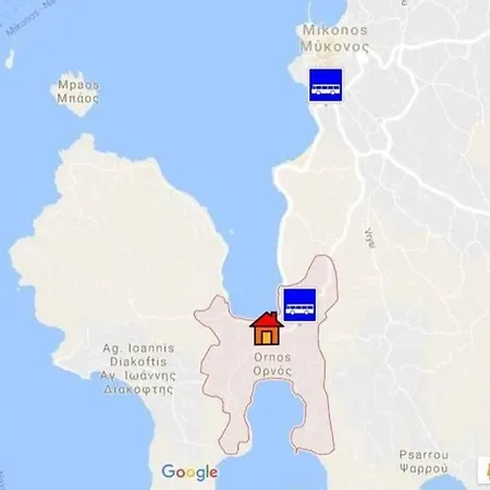 Σπίτι διακοπών Pigeon House Ornos