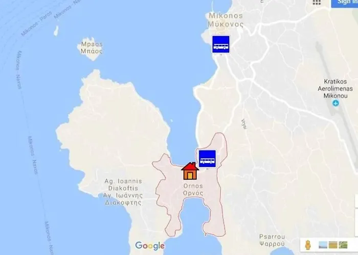 Σπίτι διακοπών Pigeon House Ornos